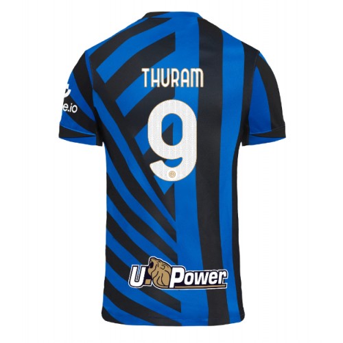 Pánský Fotbalový dres Inter Milan Marcus Thuram #9 2024-25 Domácí Krátký Rukáv